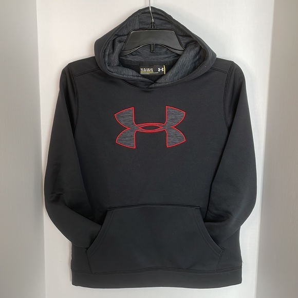 Under Armour Other - YL UnderArmour  black hoodie cold gear & loose fit